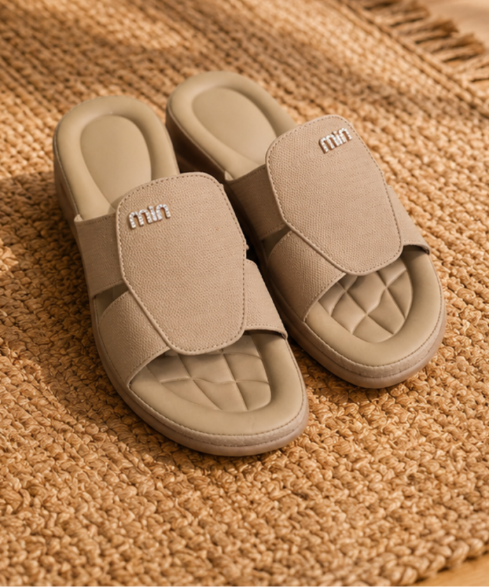 Cushioned Comfort Slide Sandals : FT-010