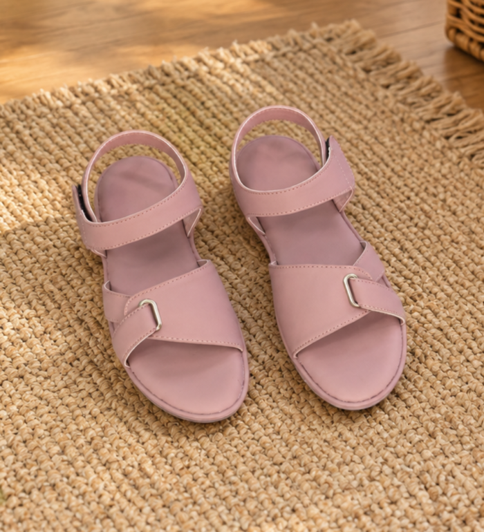 Cross-Strap Comfort Sandals